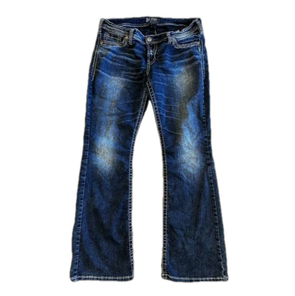 Silver Jeans Suki Low Rise Jeans Waist 32 Length 31